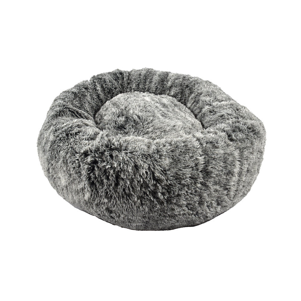 Donut Furry Pet Bed Bicolour