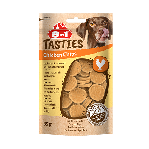 8in1 Tasties Chicken Chips 85 g