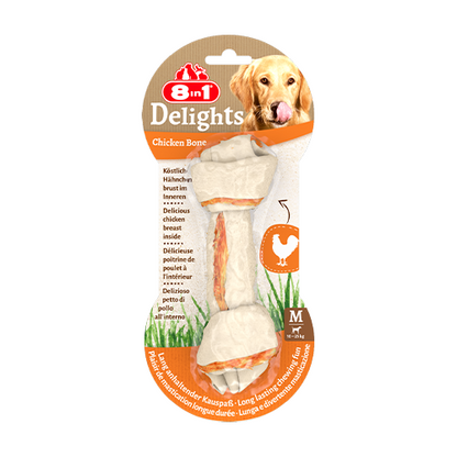 8in1 Delights Chicken Bones M, 65 g
