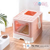 Fio-Flex Foldable Litter Box - FIO-FLEX-PINK