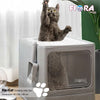 Fio-Cat Foldable Litter Box - FIO-CAT-GRAY