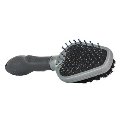 FURminator Dual Grooming Brush for Dogs & Cats
