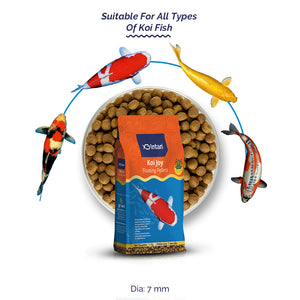 Koi Fish Food  Floating Joy Pellets-1000g