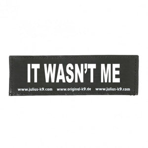 It Wasn'T Me Patch Large