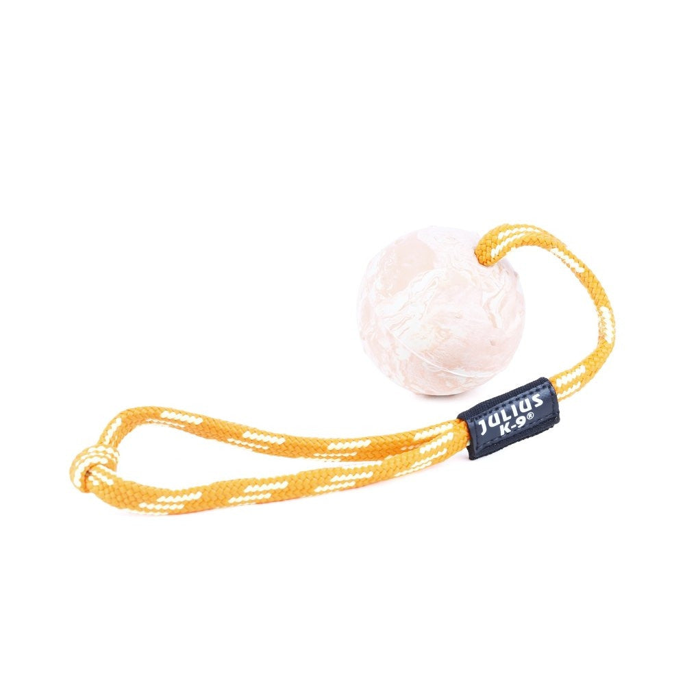 IDC Natural Rubber Ball with Closeable String - 6cm