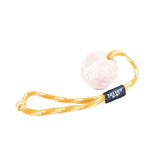 IDC Natural Rubber Ball with Closeable String - 6cm