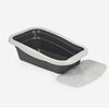 Nella Kit Cat Litter Tray with Mat - Gray