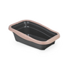 Nella Cat Litter Tray with Frame - Pink