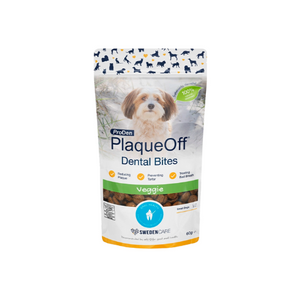ProDen PlaqueOff Dental Bites for Small Dogs – Veggie Flavour | 60g