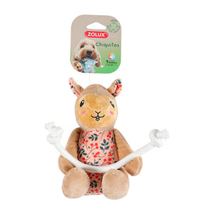 Chiquitos Llama Plush Toy with Rope