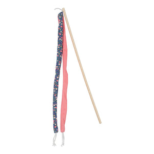 Ethicat Floral Ribbon Wand Toy