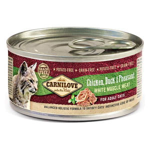 Carnilove WMM Chicken Duck & Pheasant for Cats 100g