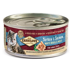 Carnilove WMM Turkey & Salmon for Adult Cats 100g