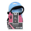 Adventure Retractable Leash, 5 m - Medium - Pink