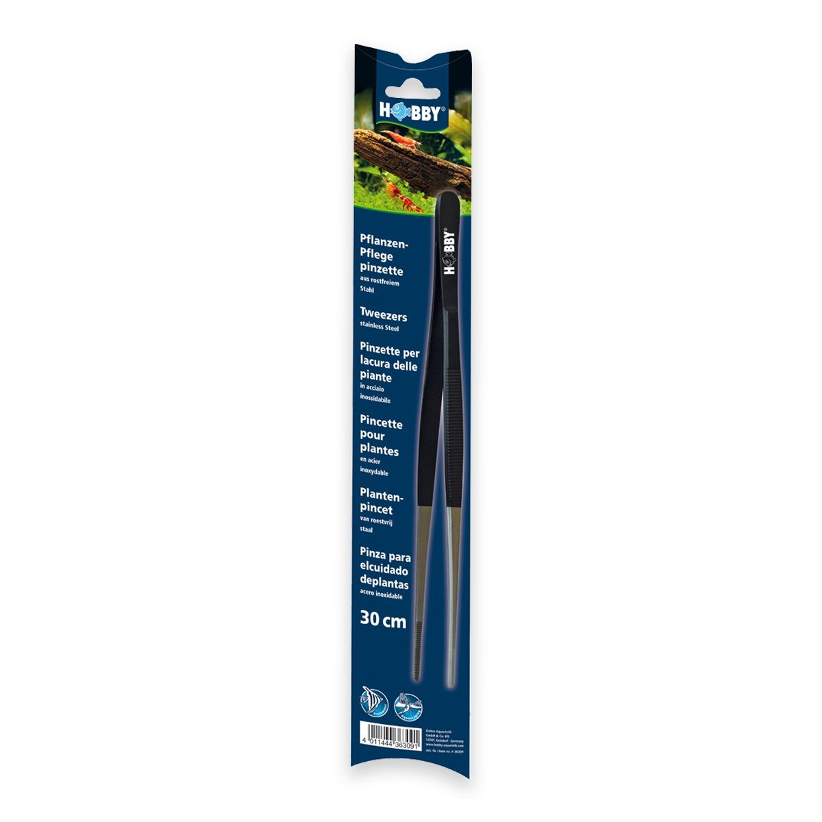 Feeding Tweezers 30 cm (Straight)
