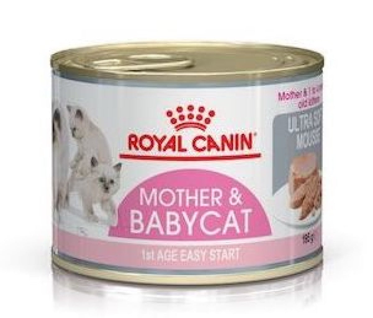 Feline Health Nutrition Mother & Babycat Mousse Wet Food Can - 195g