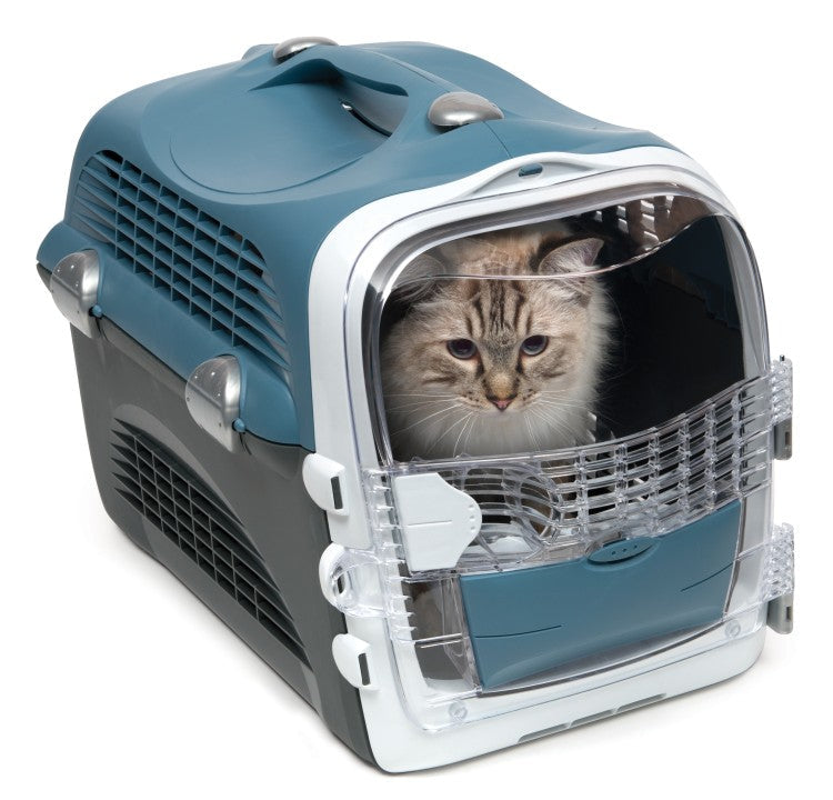 Cabrio Cat Carrier System Blue/Grey