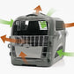Cabrio Cat Carrier System Cherry Red