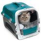 Cabrio Cat Carrier System Turquoise