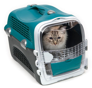 Cabrio Cat Carrier System Turquoise