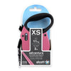 Adventure Retractable Leash, 3 m - Extra-Small - Pink